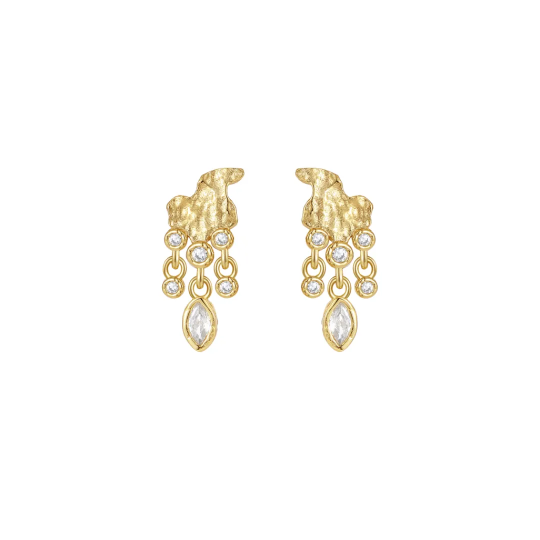 Nava Copenhagen Øreringe | Ørestikker>Semat Earrings - Gold Plated