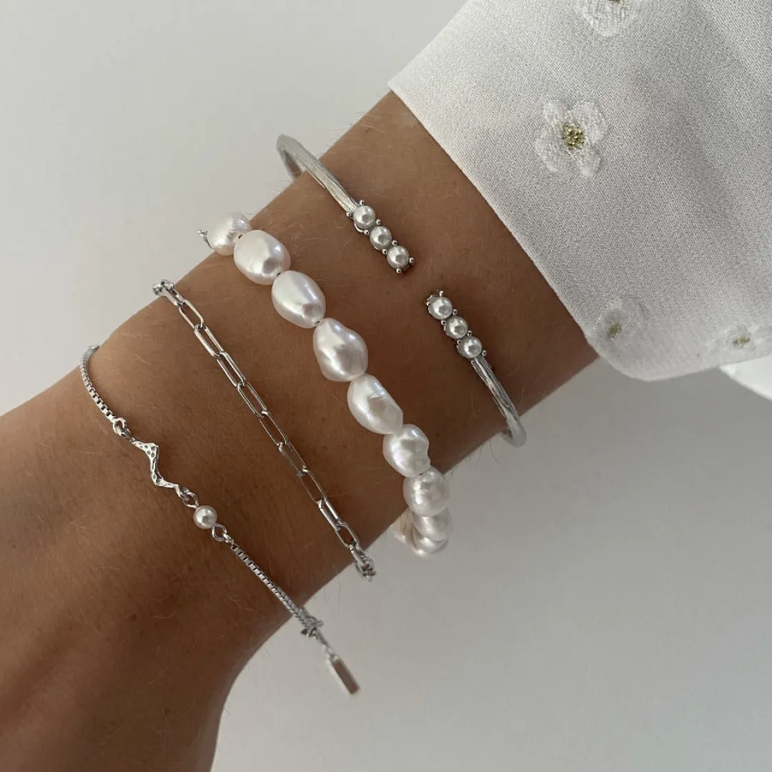 Nava Copenhagen Armbånd>Senara Bracelet - Silver