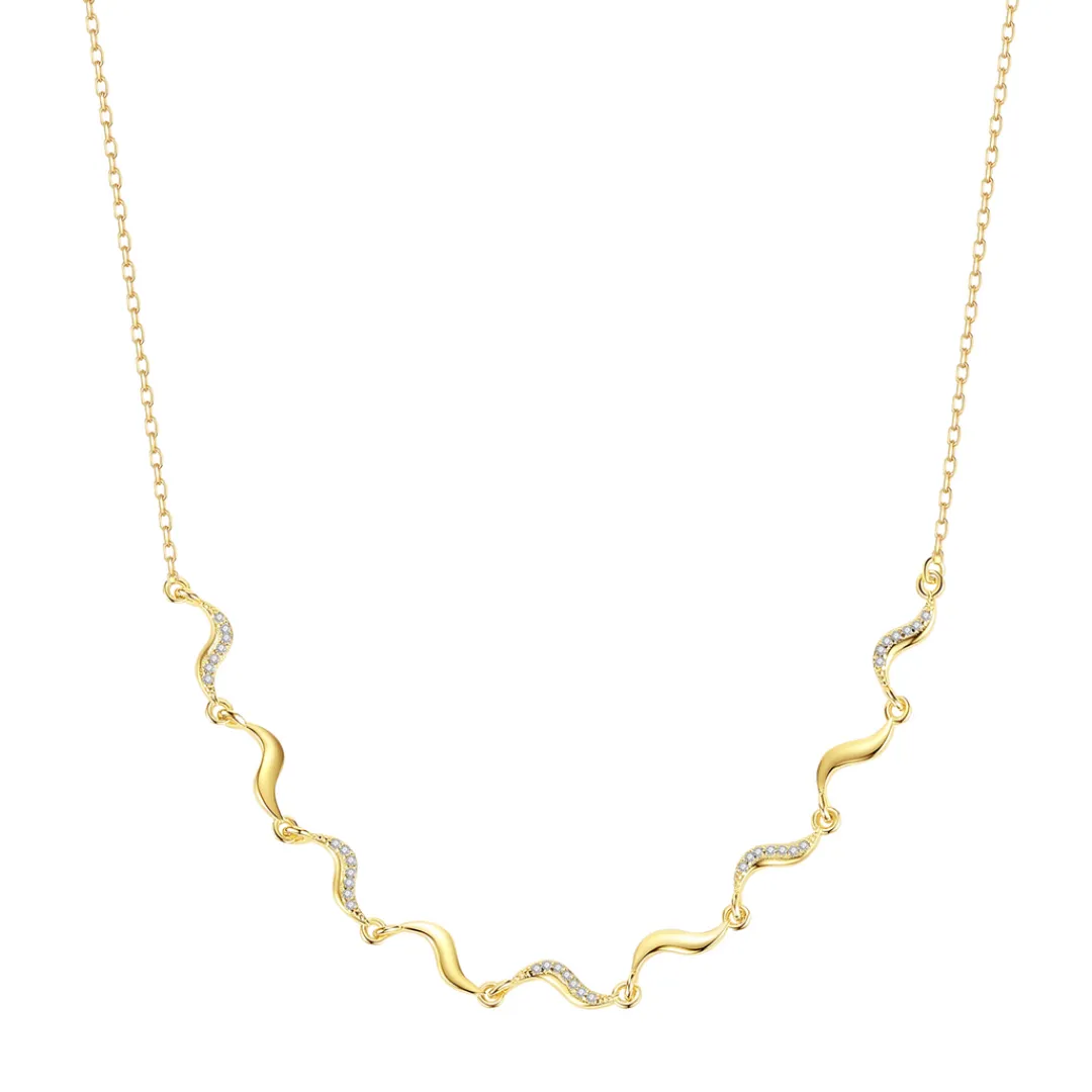 Nava Copenhagen Halskæder>Stella Necklace - Gold Plated