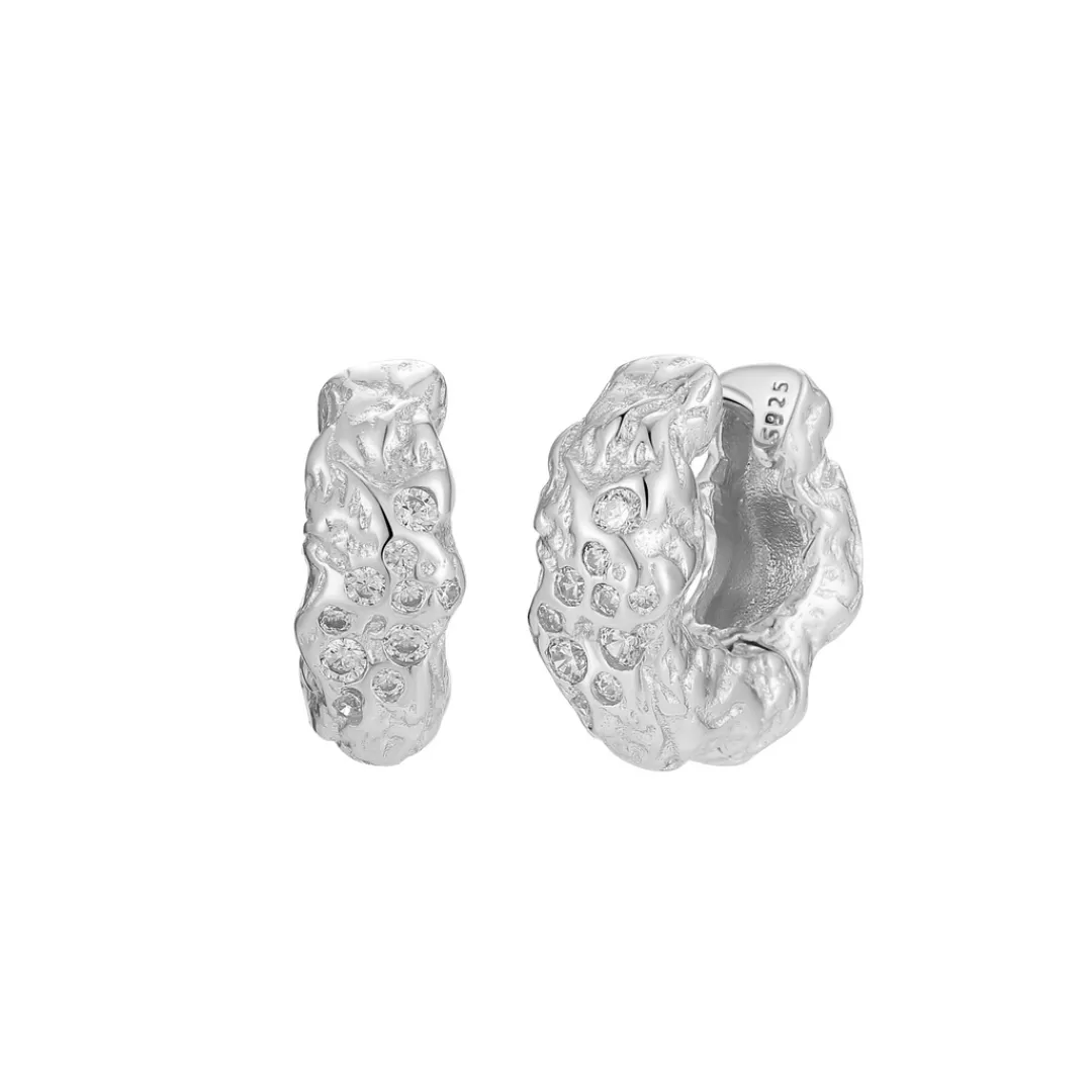 Nava Copenhagen Øreringe | Hoops>Tellus Earrings - Silver