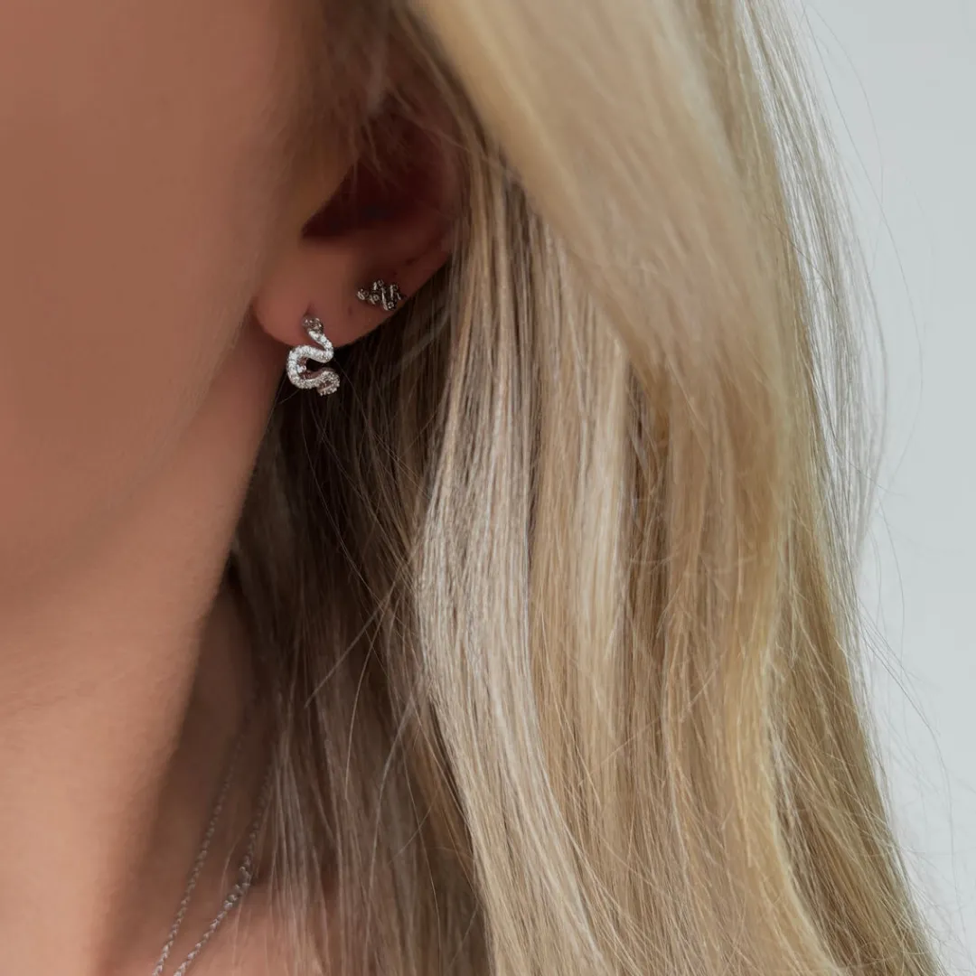 Nava Copenhagen Hoops | Øreringe>Vasuki Earrings - Silver
