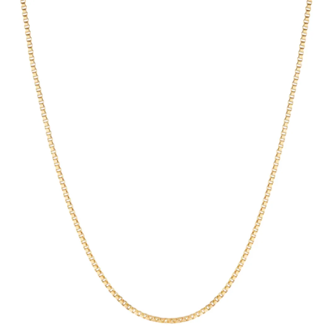 Nava Copenhagen Vedhæng | Halskæder>Venezia Chain 45-51cm - Gold Plated