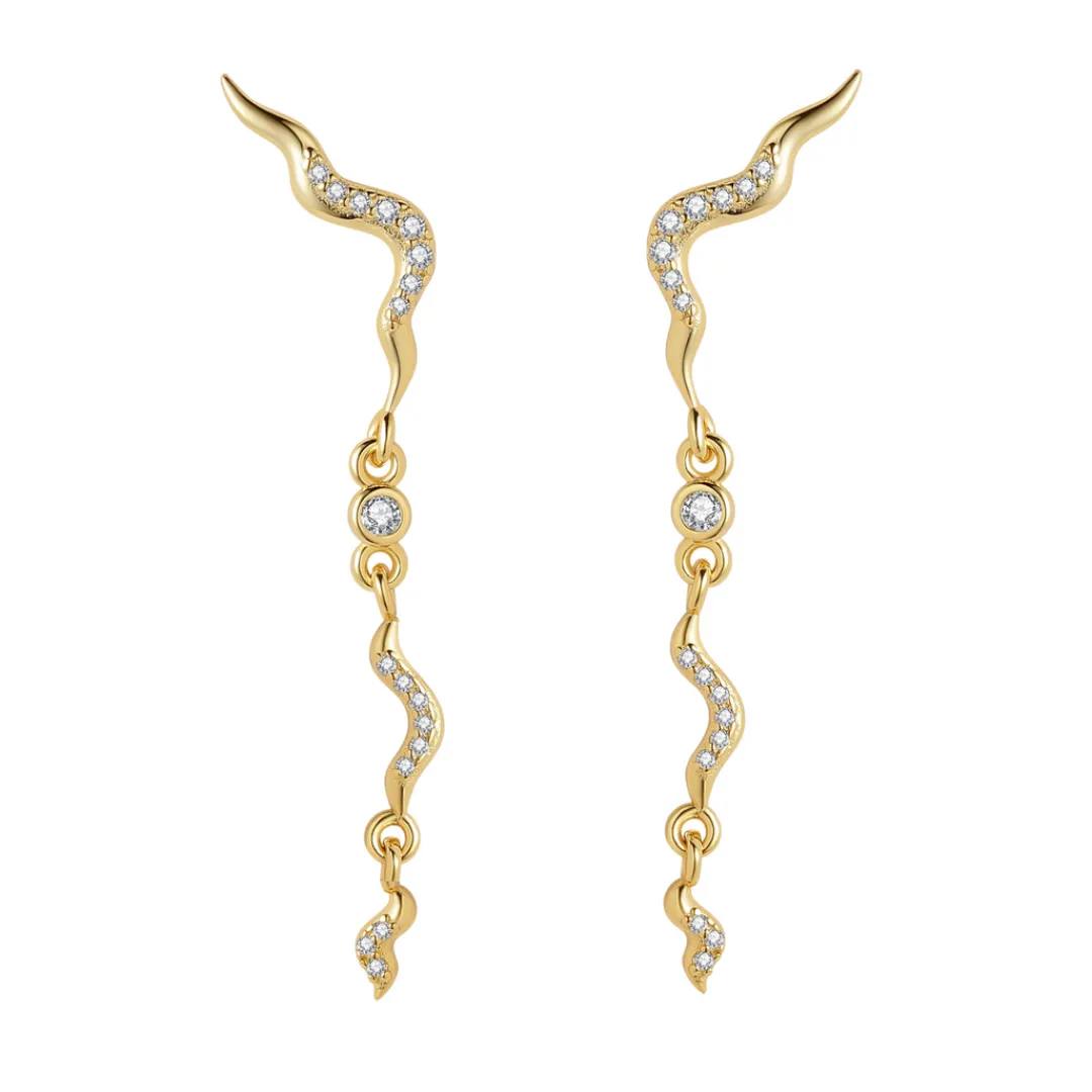 Nava Copenhagen Øreringe | Ørestikker>Venus Earrings - Gold Plated