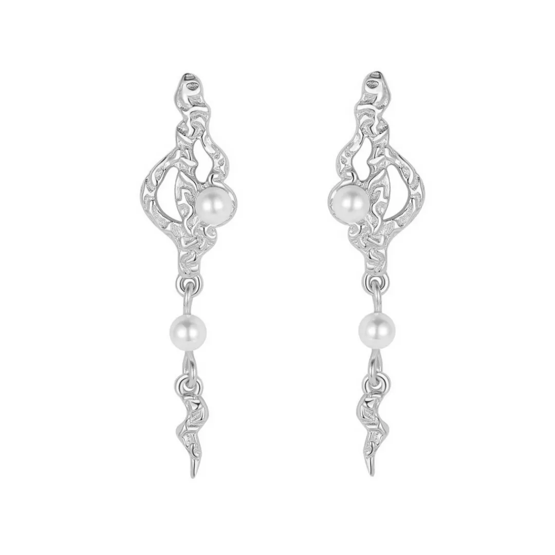 Nava Copenhagen Øreringe | Ørestikker>Zale Earrings - Silver